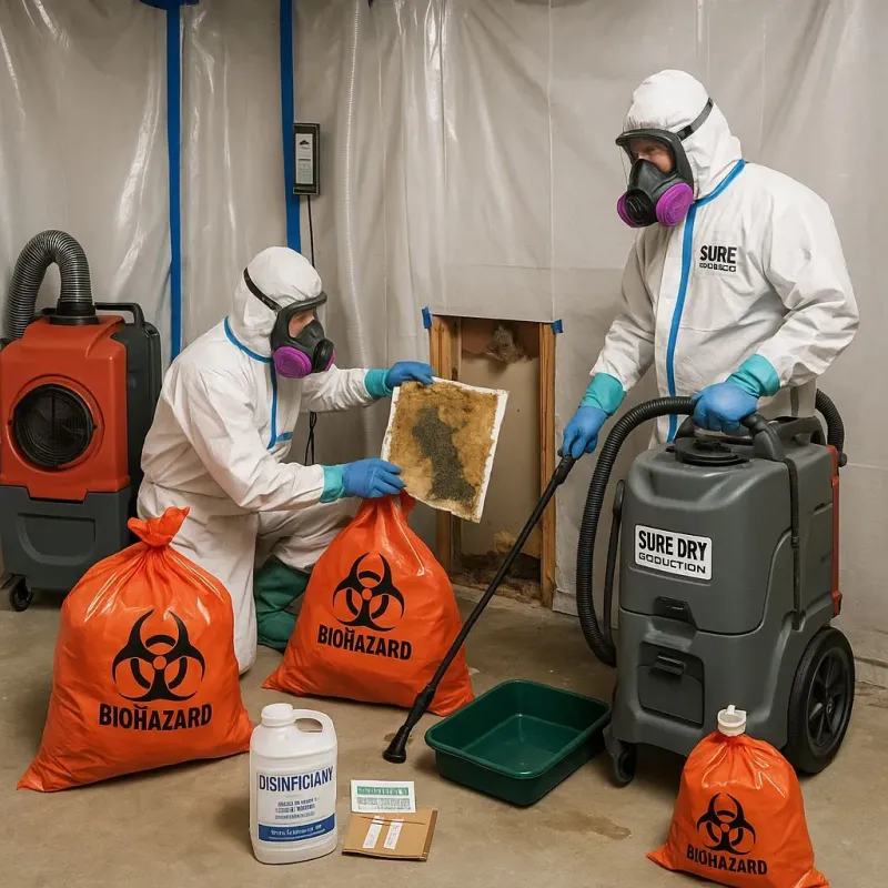 Contaminated Water Handling Protocols process in South Point, TX