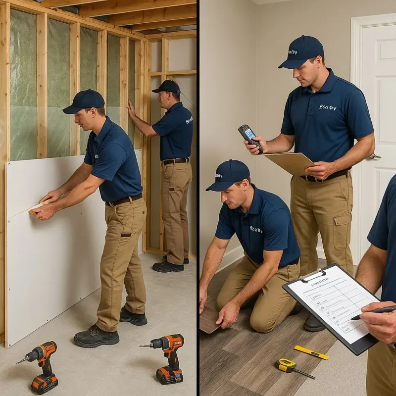 Repairs and Reconstruction process in South Point, TX